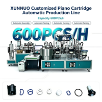 Machine d'assemblage automatique de pianos XUNNUO à haute efficacité, contrôlée par PLC, moteur industriel, capacité de 2000 pièces par heure, utilisation industrielle, CE