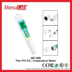 MesuLab ME-<span class=keywords><strong>983</strong></span> EC Digital Portátil e Medidor de <span class=keywords><strong>pH</strong></span> Medidor de Temperatura de Caneta de Bolso 3 em 1 com Suporte à Personalização OEM - Product Image 5