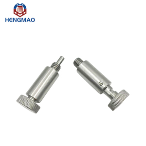 Tùy chỉnh thép không gỉ đôi khóa mùa xuân chỉ số pit tông với Knurled đầu mùa xuân pit tông Pin - Product Image 6