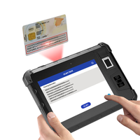 Nueva Tableta Industrial Resistente con Android 13, PDA, Lector UHF RFID, Escáner de Código de Barras NFC, Pantalla de 8 Pulgadas, Batería de 10000 mAh, Resistente al Agua