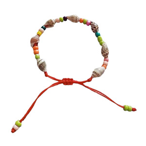 Summer Jewelry Collection Beach Natural Conches Rice Beads Hand-Woven <b>Bracelets</b> for Beach Party - Product Image 5