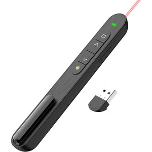 TBFIT 2025 Télécommande de présentation PowerPoint Clicker RF 2,4 GHz USB, télécommande de présentation adaptée à Keynote /PPT/Mac/PC - Product Image 2