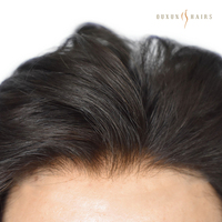 Prothèse capillaire en PU pour hommes, cheveux Remy - Cheveux humains indiens vierges, longueur 6 pouces, densité 120% |   Vente en gros d'usine durable