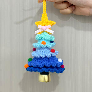 Ano novo 2025 Decoração De Natal Crochet Pot Flores Crochet Handmade Pot Crochet Árvore De Natal Home Decor Produtos - Product Image 5