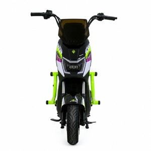 จักรยานไฟฟ้าสไตล์สปอร์ตในเมือง แฮนด์บาร์แบบ BMX ลายสติกเกอร์สีสันสดใส กำลังไฟ 1000 วัตต์ ความเร็วสูง สำหรับผู้ใหญ่ แบตเตอรี่ลิเธียม มอเตอร์แบบไร้แปรงถ่าน - Product Image 3