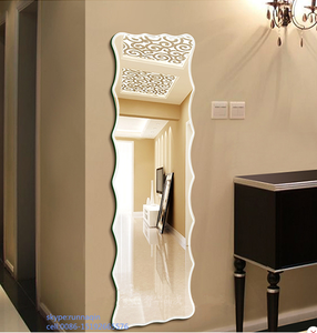 Cheap Wave Shaped <strong>Mirror</strong> Decorative Wall <strong>Mirror</strong> with <strong>Bevel</strong> <strong>Edged</strong> in 30x120X36X122X20x122X20x160cm MADE in CHINA - Product Image 5