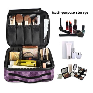 Hawaii Ulu Relavel Portable <b>Make</b> <b>up</b> Brush Storage Bag Professional Artist Cosmetics Organizer Handheld Travel <b>Case</b> with Divider - Product Image 4