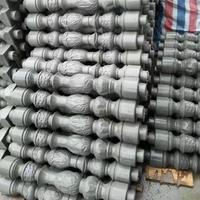 Moldes para Balaustres de Hormigón, Plástico ABS Resistente y Duradero, Molde para Barandillas de 40-70 cm de Altura, Marca Reazone, Modelo RZPC, Molde Prefabricado