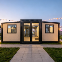 Maison conteneur de luxe extensible, maison préfabriquée modulaire, maisonnette portable 20FT 30FT 40FT, bureau à domicile et hôtel