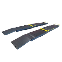 Pont élévateur hydraulique super fin à six cylindres 4T 5T pour voitures, élévateur automobile, avec hauteur de levage maximale de 1870 mm, en promotion