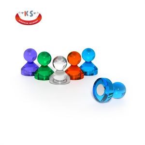 Nickel Đầy Màu Sắc Từ Đẩy Pin Neodymium Nam Châm Nam Châm NdFeB Đẩy Pin Nam Châm - Product Image 5