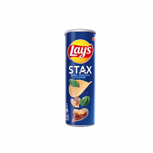 Wholesale Price Lays STAX Series Crispy Potato Chips 90g Popular Jalapeno Flavor <strong>Exotic</strong> <strong>Snack</strong> - Product Image 1