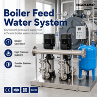 Pompe à eau centrifuge à plusieurs étages auto-amorçante verticale légère d'acier inoxydable