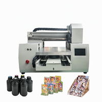 Printer Inkjet UV Flatbed PVC Kulit Logam Kayu Produk Baru 3050 Mesin Cetak Label Printer Inkjet Bisnis