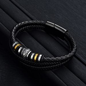 High Quality Wholesale Fashion Multi Layer Genuine Leather <b>Bracelet</b> - Product Image 6