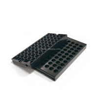 Type fendu de magazines en plastique de cassettes d'outil utilisé pour la base de machines de Hitachi de carte PCB et la haute précision disponible de particules colloïdales