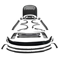 Pour Range Rover Body Kit 2020-2024 Executive Edition MSY Kit de carrosserie large jupe de lèvre avant en Fiber de carbone diffuseur arrière Spoiler capot
