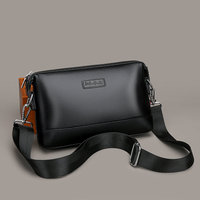 Tas tangan pria kulit asli multifungsi, tas kurir pria kulit asli, Multi fungsi, tas dompet bisnis kapasitas besar, tas selempang pria kulit asli