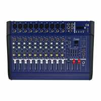 Amplificateur de mixage audio professionnel 2000watts 10 canaux amplificateur de mixage de puissance à coque métallique