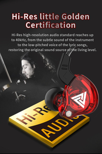 QKZ หูฟัง AK6อเนกประสงค์ขนาด3.5มม., หูฟัง Hi-Fi สำหรับเล่นกีฬาแบบมีสายหูฟังหูฟังสำหรับฟังเพลงหูฟังแบบสอดหู - Product Image 5