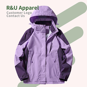 Veste coupe-vent imperméable à fermeture éclair pour femmes, sport de plein air, printemps, simple couche, pour camping, chasse, <span class=keywords><strong>randonnée</strong></span>, alpinisme - Product Image 1