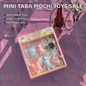 Vente en gros NOUVEAU Style Mini Taba Mochi Jouets à presser Cadeaux Kawaii Squishies Jouets anti-stress pour étudiants Promotionnelle - Product Image 2