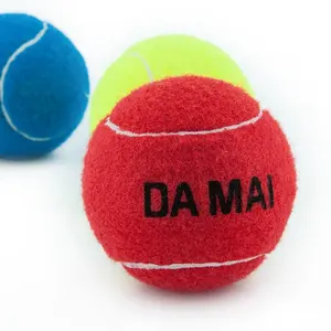 Различные цвета объемные теннисные мячи для домашних животных игрушка для собак
