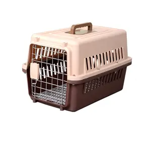 Transportador de animais para gato, transportador de animais de estimação para gato, cachorro, coelho, transporte de airline, caixa de viagem, cesta, gaiola