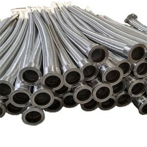 Tuyau métallique <span class=keywords><strong>flexible</strong></span> de haute qualité, en acier inoxydable tressé, haute pression, plaqué zinc - Product Image 3