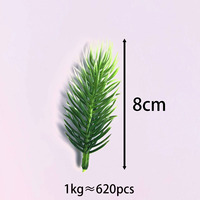 Accessoires de plantes artificielles écologiques YL, aiguilles de pin en plastique, herbe aquatique, décoration de Noël, arrangement floral extérieur