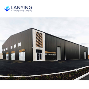 Edifici Industriali con Struttura in Acciaio Capannone Metallico Prefabbricato Costruzione in Acciaio Strutturale in Vendita - Product Image 2