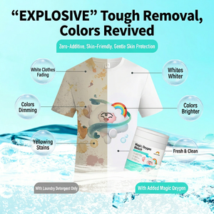 <span class=keywords><strong>Detergente</strong></span> en Polvo Blanqueador con Oxígeno <span class=keywords><strong>Multiusos</strong></span>, 500g, para Ropa, Fragancia Natural, Quitamanchas Doméstico, Lavandería Diaria - Product Image 4