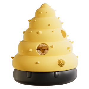 Giocattoli rompicapo per cani a forma di conchiglia a forma di cartone animato novità in gomma dispensare il gioco di arricchimento mentale alimentazione lenta - Product Image 5