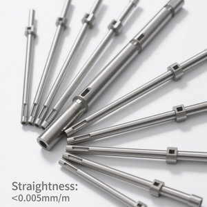 Mecanizado de fabricación personalizado de alta precisión CNC Servicio de mecanizado de fresado CNC de 5 ejes para eje de horquilla de cambio - Product Image 1