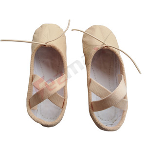 Chaussures de danse de Ballet en cuir, pour femmes, pantoufles de Ballet doux, 2021 - Product Image 5