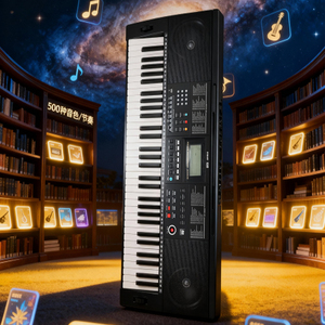 คีย์บอร์ดอิเล็กทรอนิกส์อัจฉริยะ Yongmei YM-8810 คีย์เปียโนเหล็ก 61 คีย์ สำหรับผู้ใหญ่ เด็ก ผู้เริ่มต้น และครูอนุบาล - Product Image 5