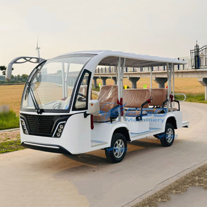 Autobús Turístico Blanco de Tres Filas para Recorridos por el Parque Infantil - Product Image 6