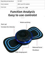 Sports FitnessWorkout Equipment Office Electronic Muscle EMS Stimulateur Abs Ceinture de tonification abdominale