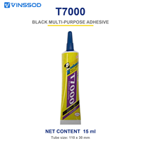 Colle multi-usages MECHANIC T7000, adhésif scellant à viscosité moyenne, imperméable, pour réparation d'écran de téléphone, 15ml 55ml 110ml