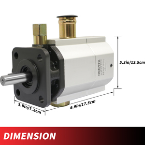 GRH Hydraulic Log Gear <b>Pump</b> 11-22cm Displacement 1/2 Inch Connection 2 200 <b>Bar</b> Log Gear <b>Pump</b> - Product Image 2