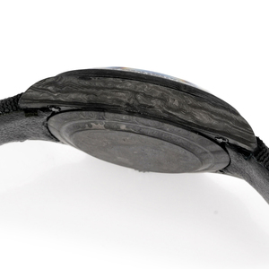 Montre de sport de luxe en fibre de carbone noire pure, multifonctionnelle, inspirée des pilotes de course - Product Image 5