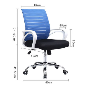 Hotsale giá rẻ trắng hiện đại cán ghế văn phòng đặc điểm kỹ thuật - Product Image 6