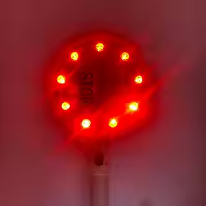 Lampada lampeggiante palmare ad alta luminosità <span class=keywords><strong>a</strong></span> LED per semaforo - Product Image 5