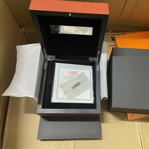 Caja de reloj de madera de una sola ranura, directa de fábrica, en stock, con logotipo personalizado para hombre, caja de regalo para reloj de marca para mujer - Product Image 3