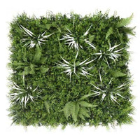 Buis Haie Vert Feuillage Panneau Faux Plantes Mur Mur Gazon Artificiel pour Jardin Vertical Vert Mur Décor
