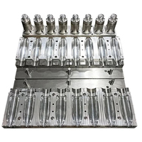 Bouteille en plastique sur mesure en acier poli PET moulé par soufflage Regent HX-BM040 pour eau potable et huile alimentaire semi-automatique