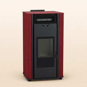 Poêle à granulés HY 12,2 kW, design moderne et fin, utilisation multi-espaces, <span class=keywords><strong>silencieux</strong></span>, efficace, télécommande, entièrement vitré - Product Image 4