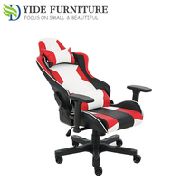 Chaise de Bureau de Bureau de créateur, Chaise de jeu de Style course avec siège large