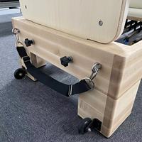 Machine de réforme en bois d'érable stratifié pour usage commercial en studio de Pilates, couleur personnalisée, fourniture directe usine