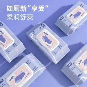 Papier toilette humide Jia Yan, 40 pièces, biodégradable, pour le nettoyage et les soins des adultes - Product Image 5